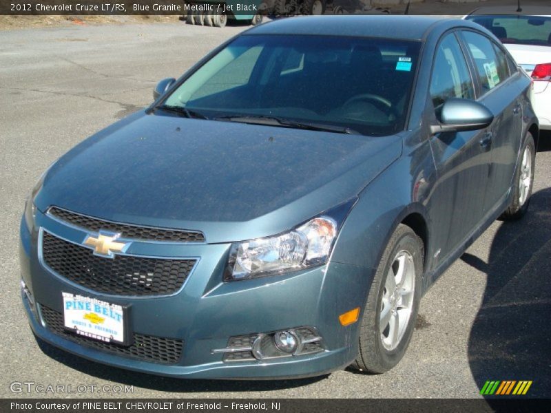 Blue Granite Metallic / Jet Black 2012 Chevrolet Cruze LT/RS