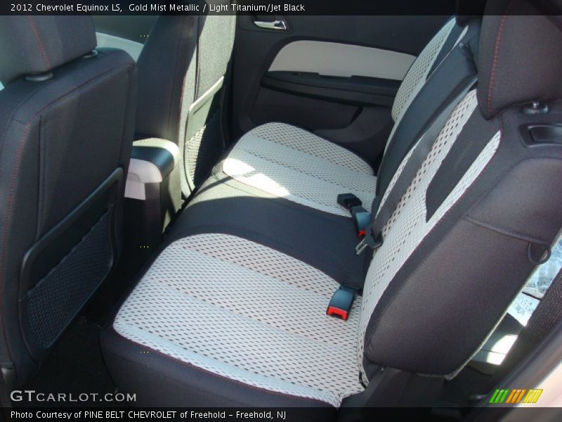 Gold Mist Metallic / Light Titanium/Jet Black 2012 Chevrolet Equinox LS