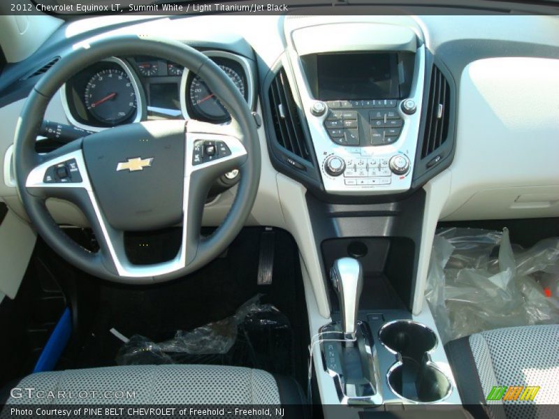 Summit White / Light Titanium/Jet Black 2012 Chevrolet Equinox LT