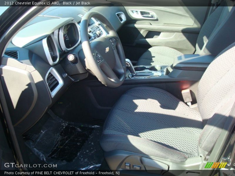 Black / Jet Black 2012 Chevrolet Equinox LS AWD