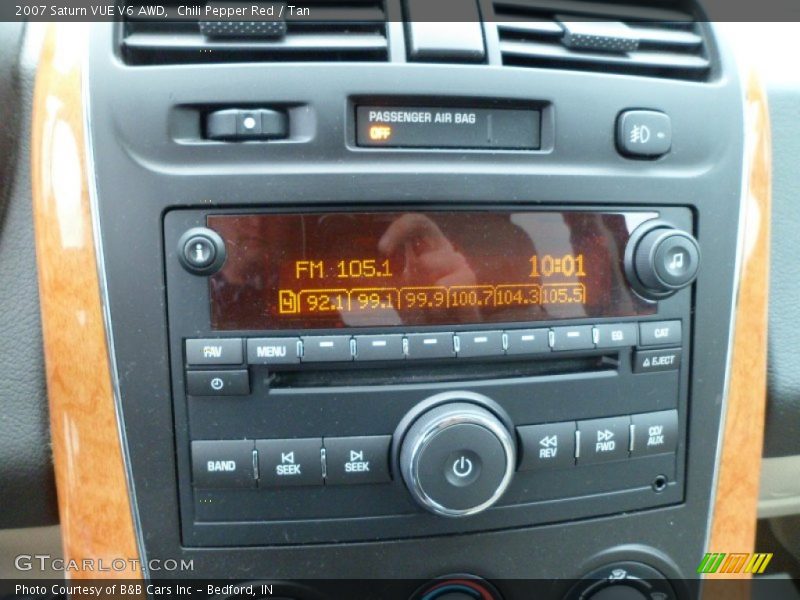 Audio System of 2007 VUE V6 AWD