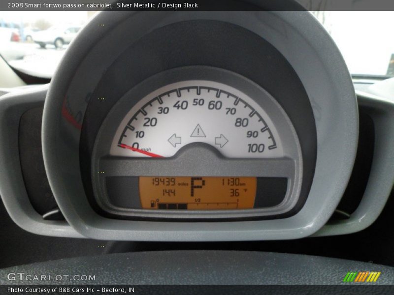  2008 fortwo passion cabriolet passion cabriolet Gauges