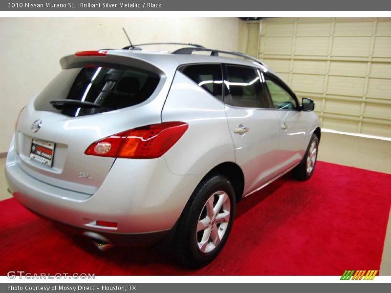 Brilliant Silver Metallic / Black 2010 Nissan Murano SL