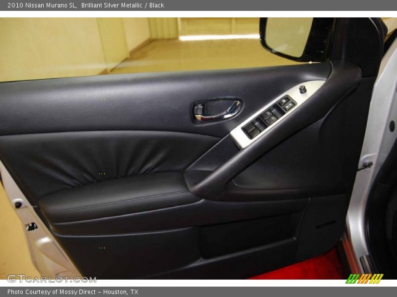 Brilliant Silver Metallic / Black 2010 Nissan Murano SL