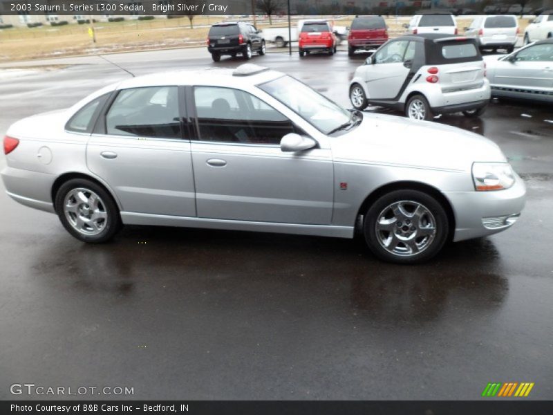 Bright Silver / Gray 2003 Saturn L Series L300 Sedan