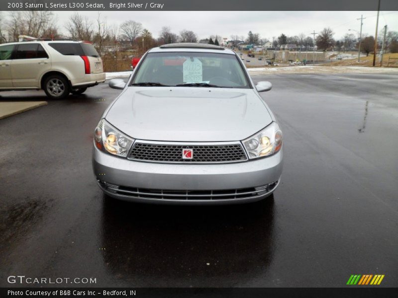 Bright Silver / Gray 2003 Saturn L Series L300 Sedan