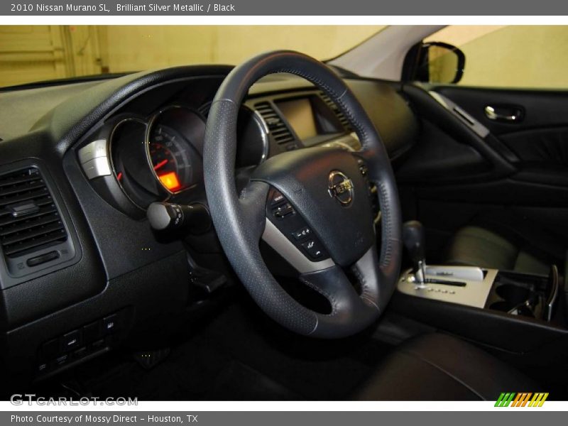 Brilliant Silver Metallic / Black 2010 Nissan Murano SL