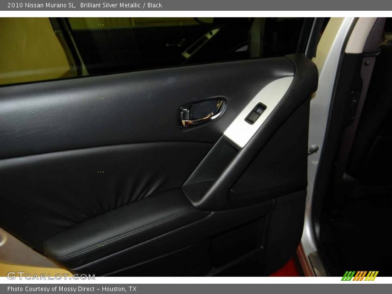 Brilliant Silver Metallic / Black 2010 Nissan Murano SL