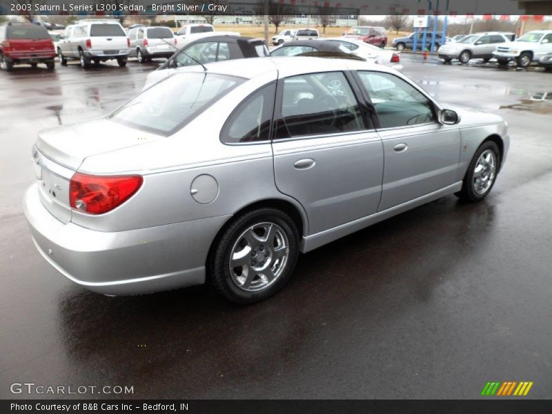 Bright Silver / Gray 2003 Saturn L Series L300 Sedan