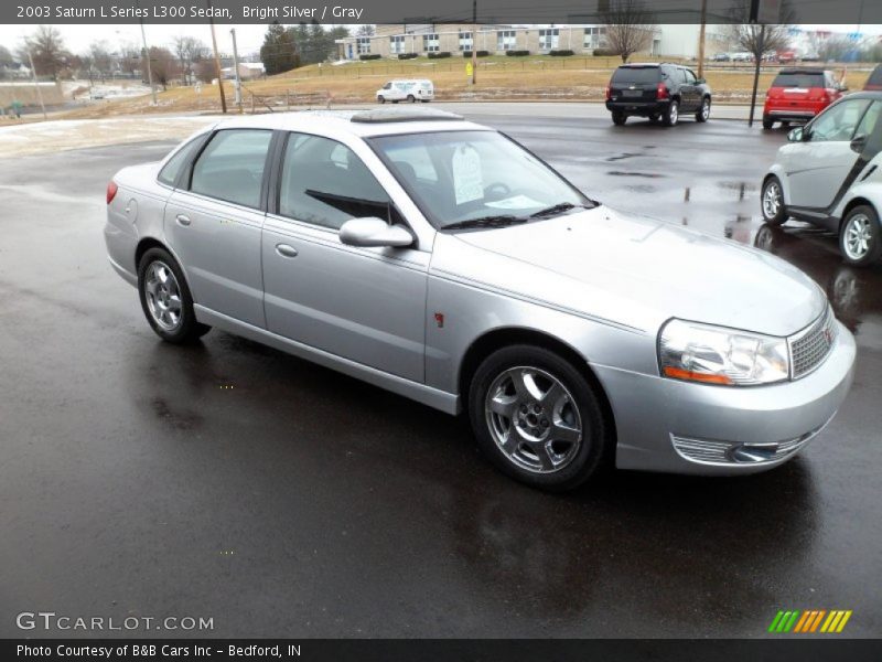 Bright Silver / Gray 2003 Saturn L Series L300 Sedan