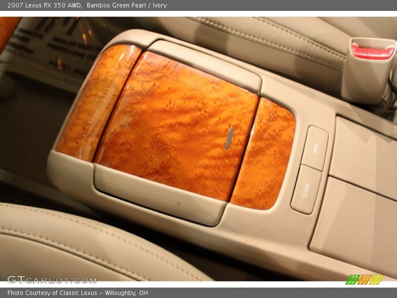 Bamboo Green Pearl / Ivory 2007 Lexus RX 350 AWD