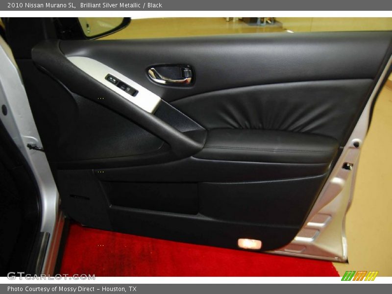Brilliant Silver Metallic / Black 2010 Nissan Murano SL