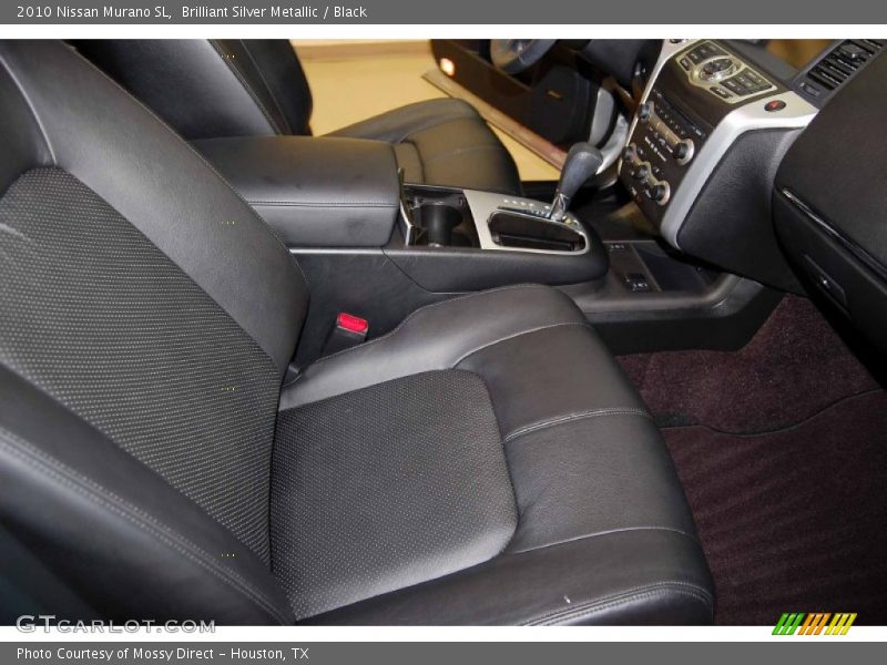 Brilliant Silver Metallic / Black 2010 Nissan Murano SL