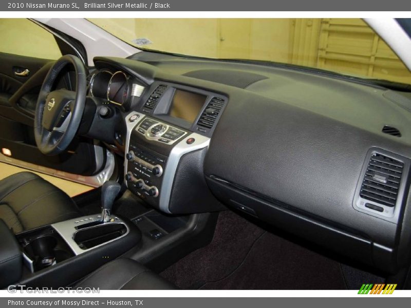 Brilliant Silver Metallic / Black 2010 Nissan Murano SL
