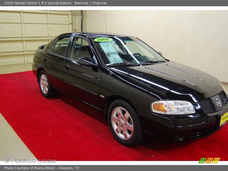 Blackout / Charcoal 2006 Nissan Sentra 1.8 S Special Edition