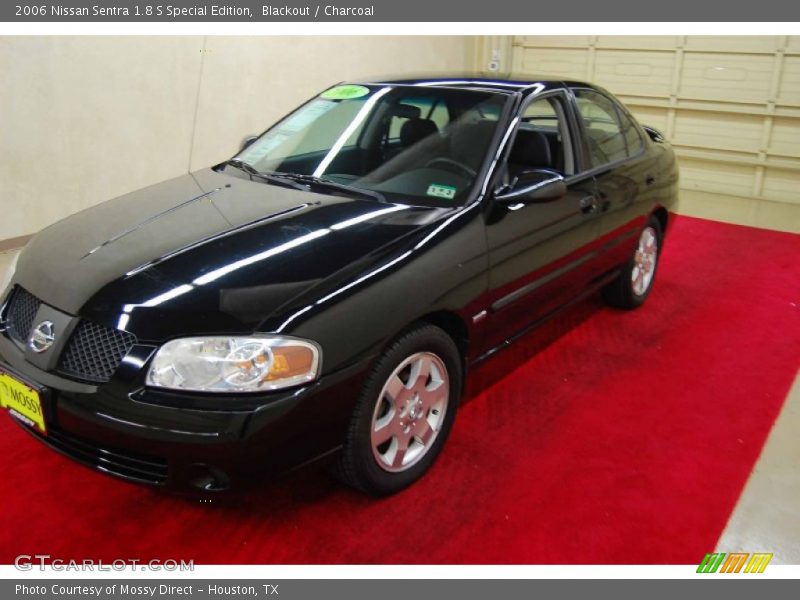Blackout / Charcoal 2006 Nissan Sentra 1.8 S Special Edition