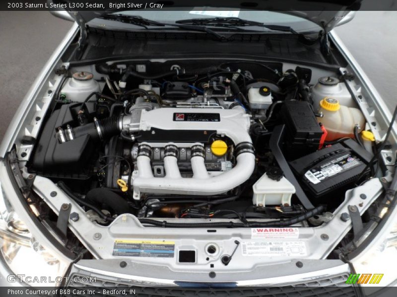 Bright Silver / Gray 2003 Saturn L Series L300 Sedan