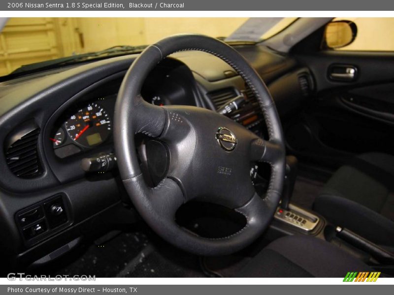 Blackout / Charcoal 2006 Nissan Sentra 1.8 S Special Edition