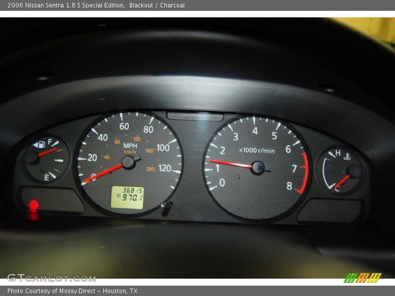 Blackout / Charcoal 2006 Nissan Sentra 1.8 S Special Edition