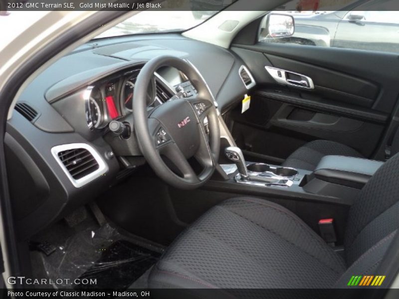 Gold Mist Metallic / Jet Black 2012 GMC Terrain SLE