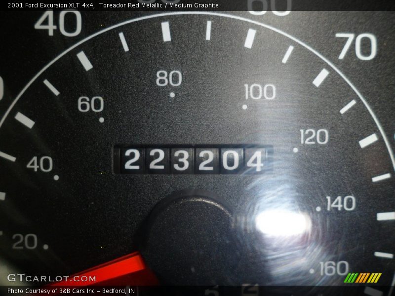 Toreador Red Metallic / Medium Graphite 2001 Ford Excursion XLT 4x4