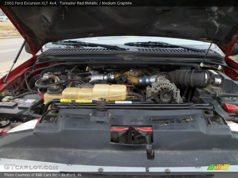 Toreador Red Metallic / Medium Graphite 2001 Ford Excursion XLT 4x4