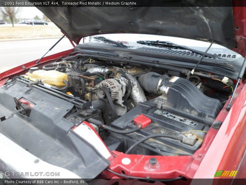 Toreador Red Metallic / Medium Graphite 2001 Ford Excursion XLT 4x4