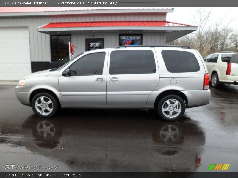 Silverstone Metallic / Medium Gray 2007 Chevrolet Uplander LT