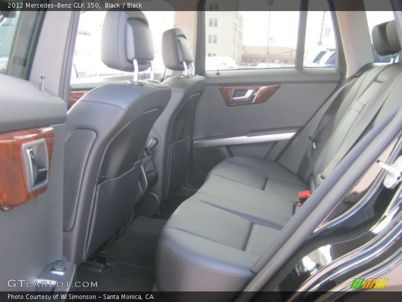 Black / Black 2012 Mercedes-Benz GLK 350