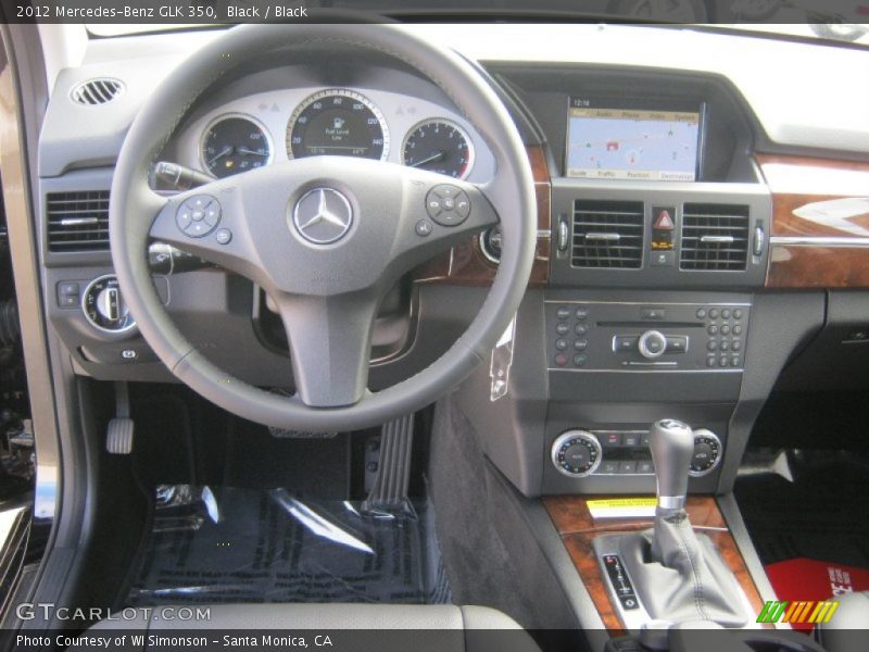 Black / Black 2012 Mercedes-Benz GLK 350