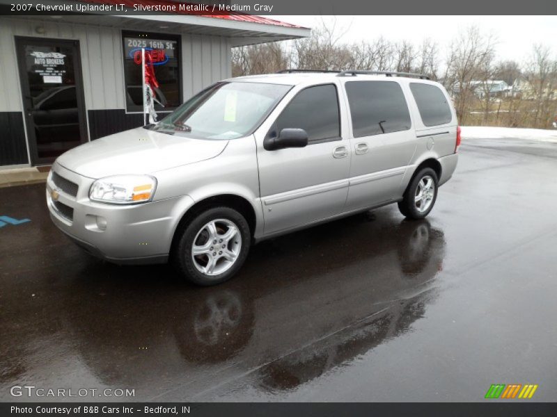 Silverstone Metallic / Medium Gray 2007 Chevrolet Uplander LT