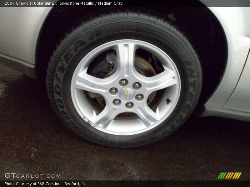 Silverstone Metallic / Medium Gray 2007 Chevrolet Uplander LT