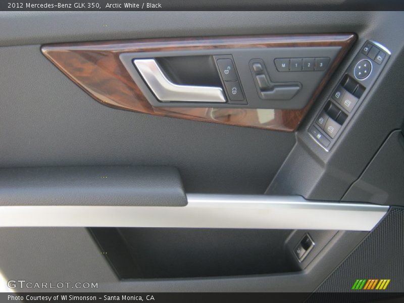 Arctic White / Black 2012 Mercedes-Benz GLK 350