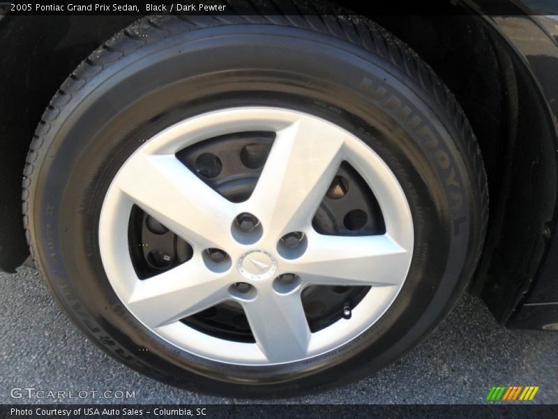 Black / Dark Pewter 2005 Pontiac Grand Prix Sedan