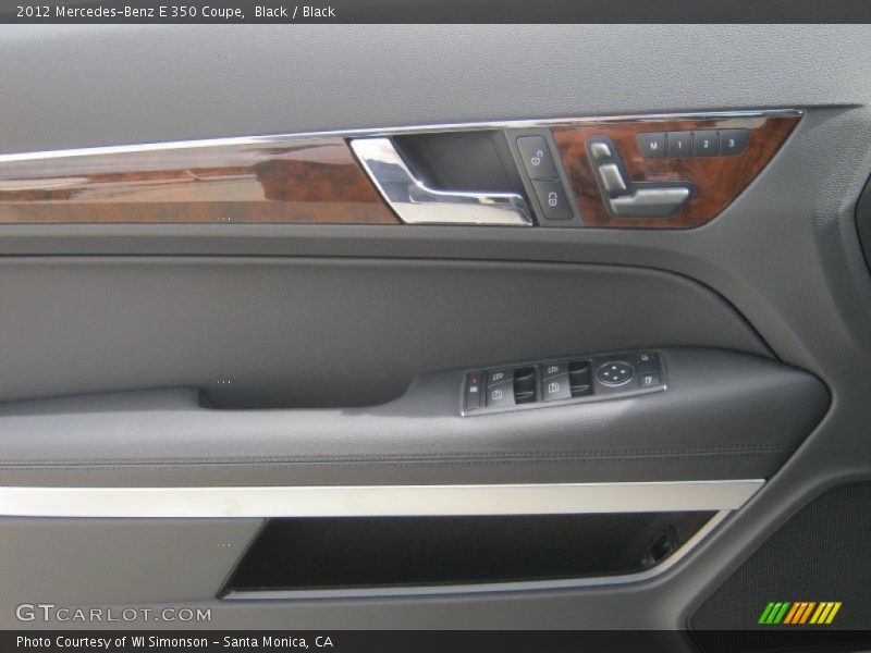 Black / Black 2012 Mercedes-Benz E 350 Coupe