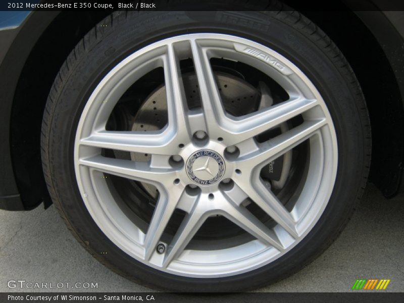 Black / Black 2012 Mercedes-Benz E 350 Coupe
