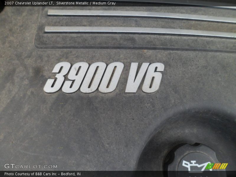 Silverstone Metallic / Medium Gray 2007 Chevrolet Uplander LT