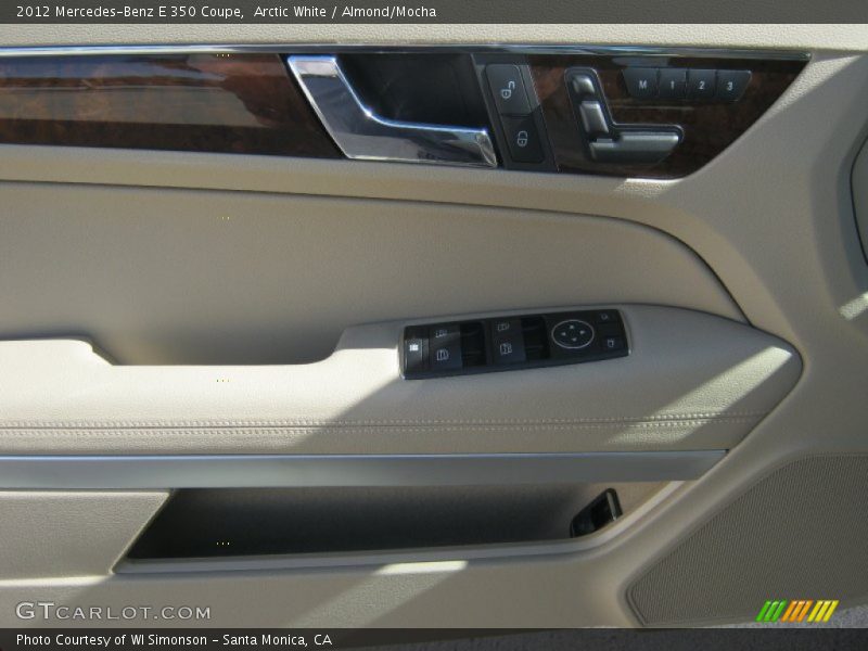 Arctic White / Almond/Mocha 2012 Mercedes-Benz E 350 Coupe