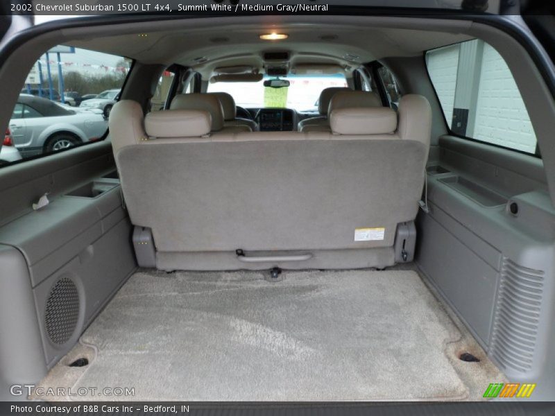Summit White / Medium Gray/Neutral 2002 Chevrolet Suburban 1500 LT 4x4