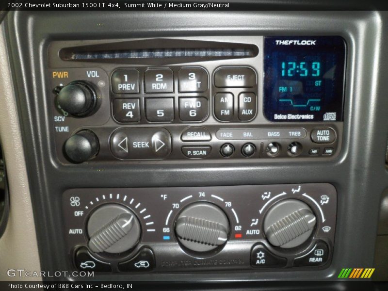 Summit White / Medium Gray/Neutral 2002 Chevrolet Suburban 1500 LT 4x4