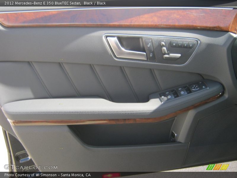 Black / Black 2012 Mercedes-Benz E 350 BlueTEC Sedan