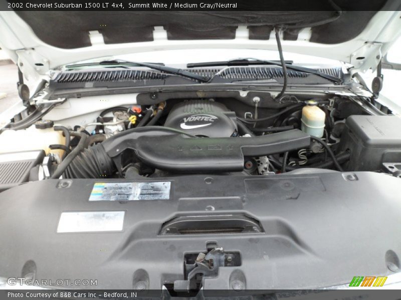 Summit White / Medium Gray/Neutral 2002 Chevrolet Suburban 1500 LT 4x4