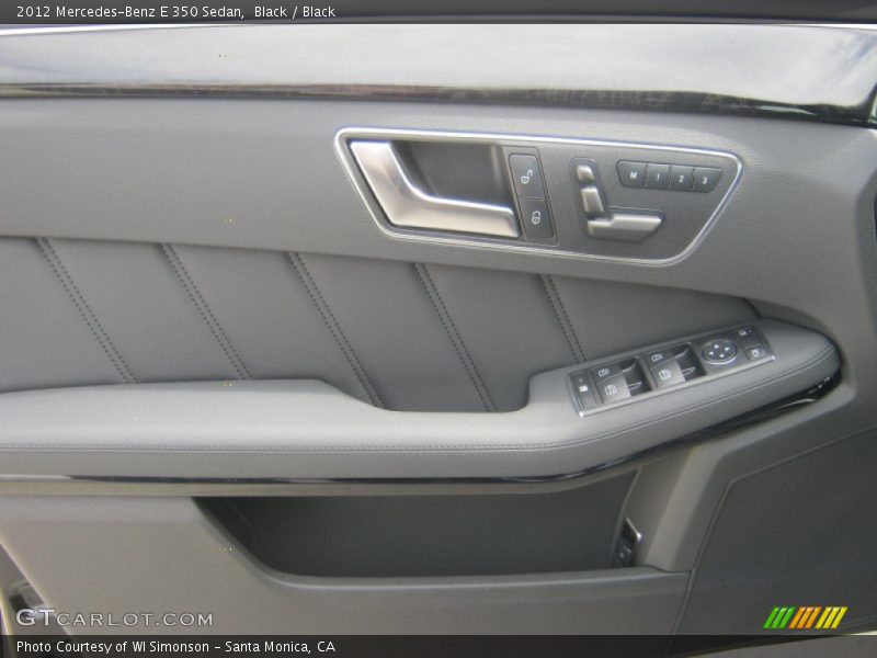 Black / Black 2012 Mercedes-Benz E 350 Sedan