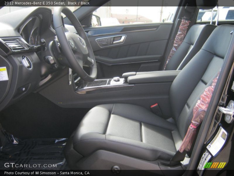 Black / Black 2012 Mercedes-Benz E 350 Sedan