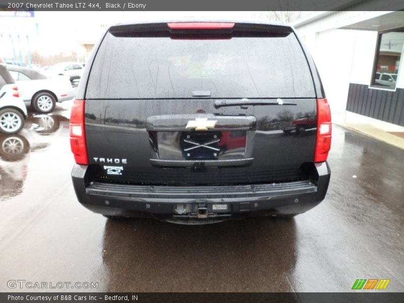 Black / Ebony 2007 Chevrolet Tahoe LTZ 4x4