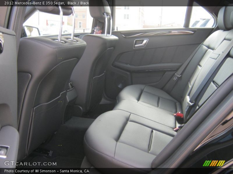 Black / Black 2012 Mercedes-Benz E 350 Sedan
