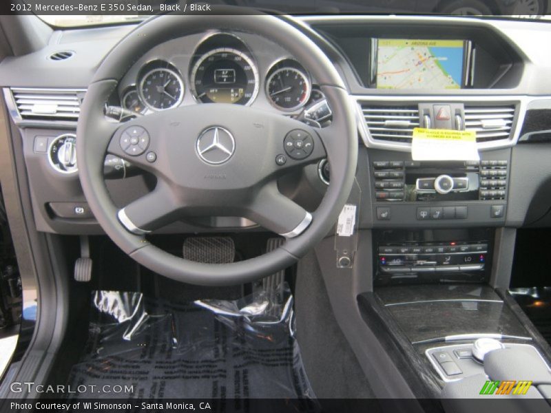 Black / Black 2012 Mercedes-Benz E 350 Sedan