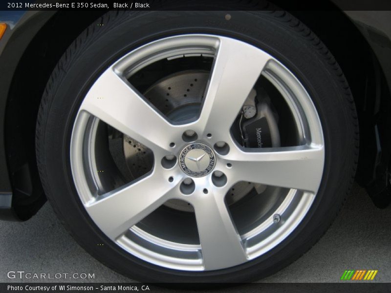 Black / Black 2012 Mercedes-Benz E 350 Sedan