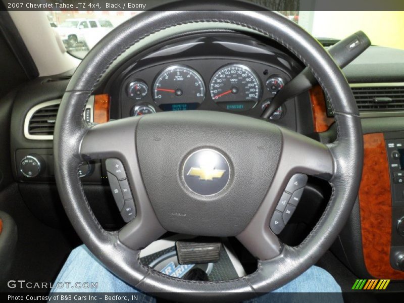 Black / Ebony 2007 Chevrolet Tahoe LTZ 4x4