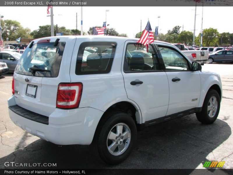 Oxford White / Charcoal 2008 Ford Escape XLS